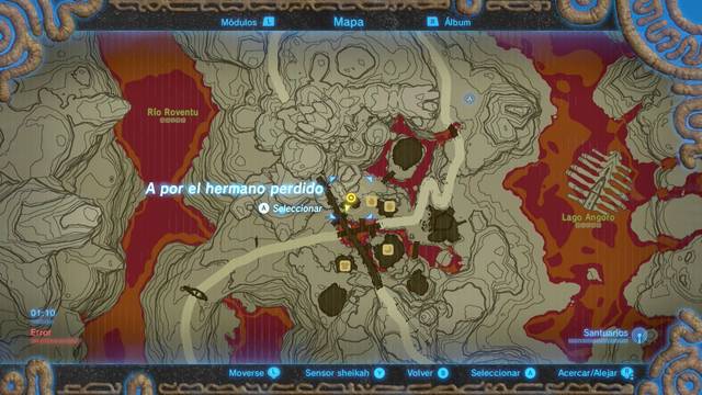 Zelda Breath of the Wild Santuario de Ahram 1 - Baraduk