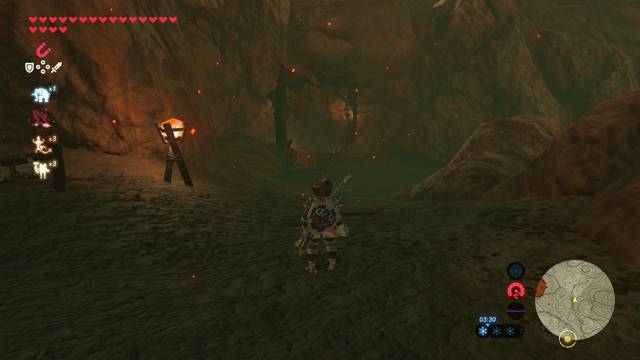 Zelda Breath of the Wild Santuario de Ahram 1 - Cueva de Gonguron