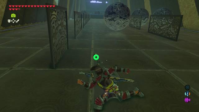 Zelda Breath of the Wild Santuario de Ahram 2 - Bolas con pinchos
