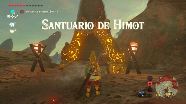 Zelda Breath of the Wild Santuario de Himot