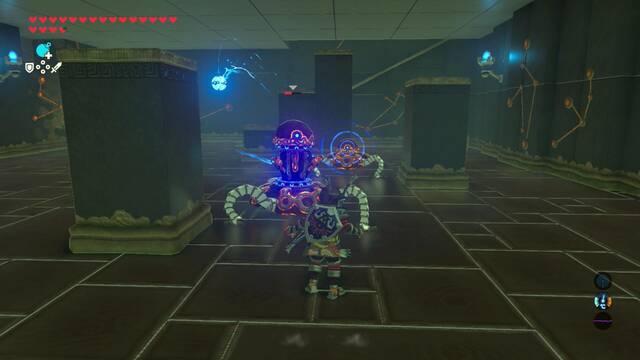 Zelda Breath of the Wild Santuario de Himot - Enemigos y segundo cofre