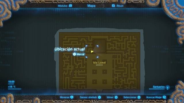 Zelda Breath of the Wild Santuario de Kahoi - Escalera de mano