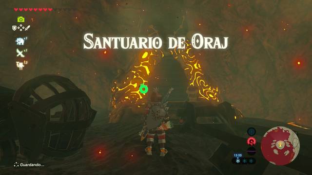 Zelda Breath of the Wild Santuario de Oraj - Santuario de Oraj (2)