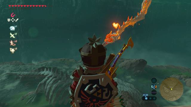 Zelda Breath of the Wild Santuario de Nihmmat - Drag�n