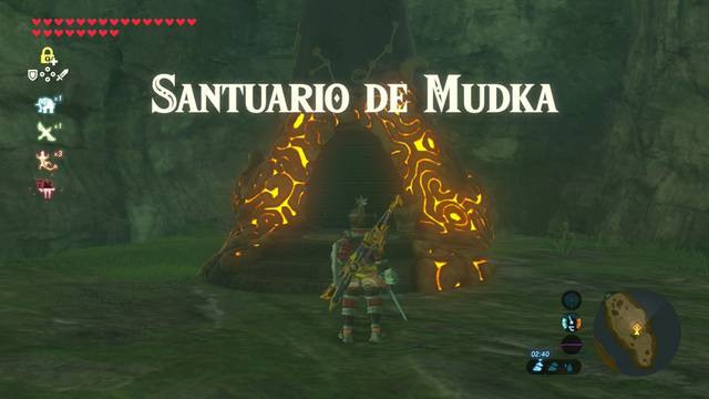 Zelda Breath of the Wild Mudka - Santuario de Mudka