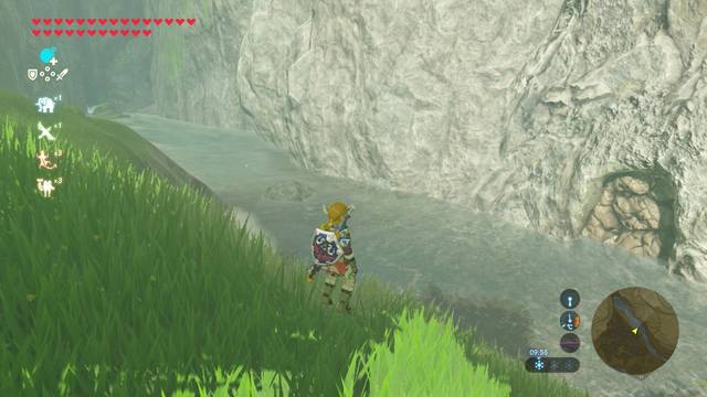 Zelda Breath of the Wild Santuario de Oissa - Cueva