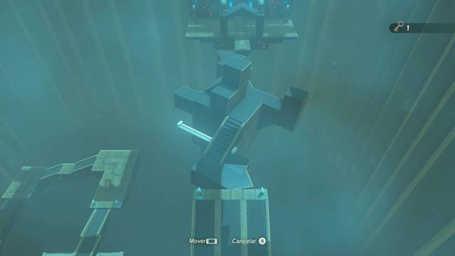 Zelda Breath of the Wild Santuario de Oissa - Posición correcta