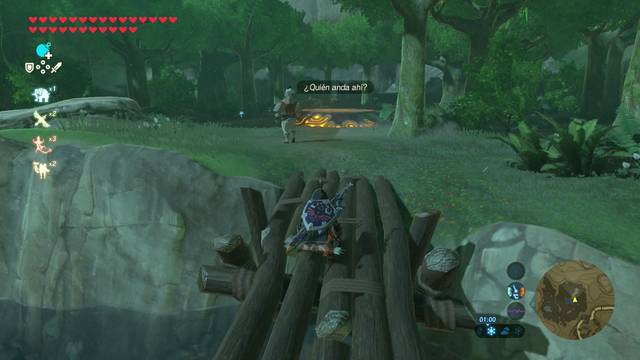 Zelda Breath of the Wild Santuario de Rahnnak - Zona del santuario