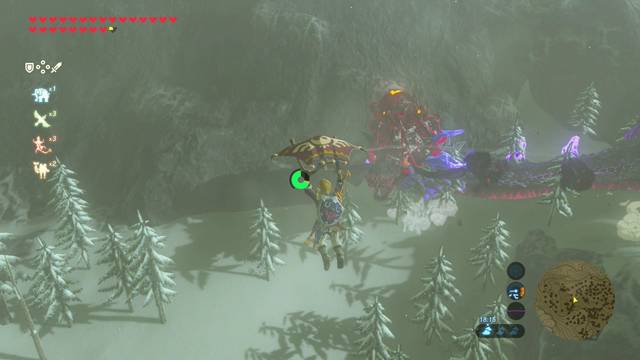 Zelda Breath of the Wild Santuario de Jitahm - Ojo de la cabeza