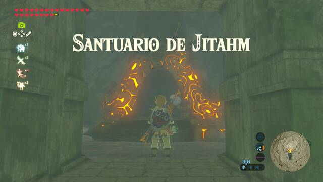 Zelda Breath of the Wild Santuario de Jitahm