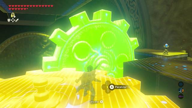 Zelda Breath of the Wild Santuario de Kamur - Paralizar mecanismo
