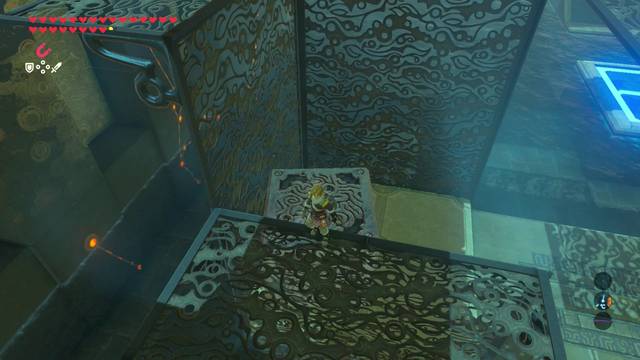 Zelda Breath of the Wild Santuario de Daune - Bloque en el ascensor