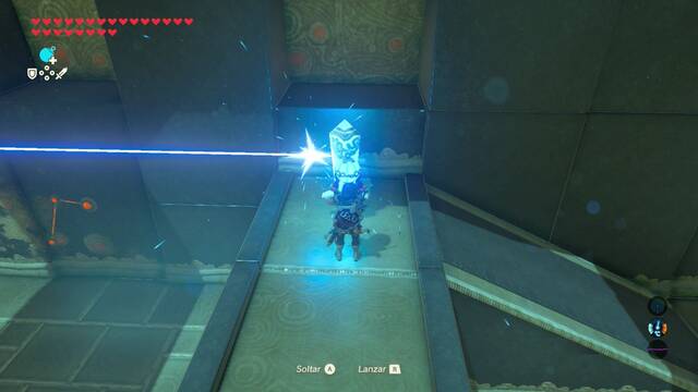 Zelda Breath of the Wild Santuario de Miiz - Bomba en cristal