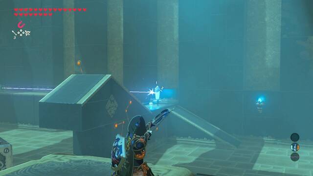 Zelda Breath of the Wild Santuario de Miiz - Disparar una flecha