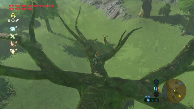 Zelda Breath of the Wild Santuario de Miiz - Domar al ciervo