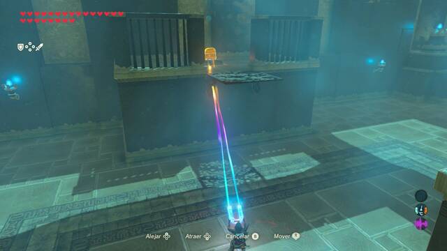 Zelda Breath of the Wild Santuario de Miiz - Cofre en baldosa