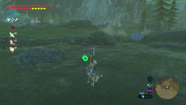 Zelda Breath of the Wild Santuario de Kiddah - Ataque en picado