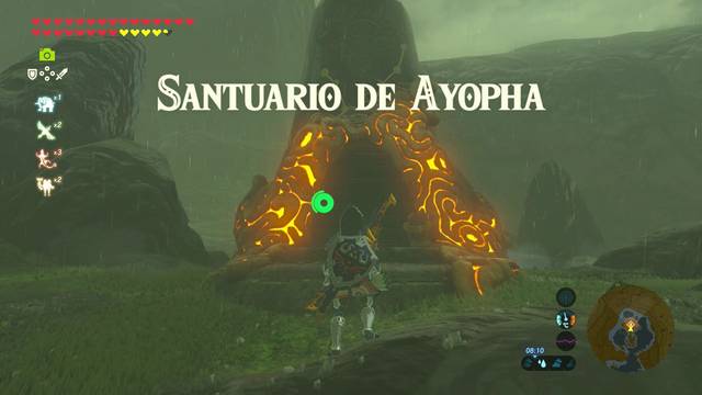 Zelda Breath of the Wild Santuario de Ayopha