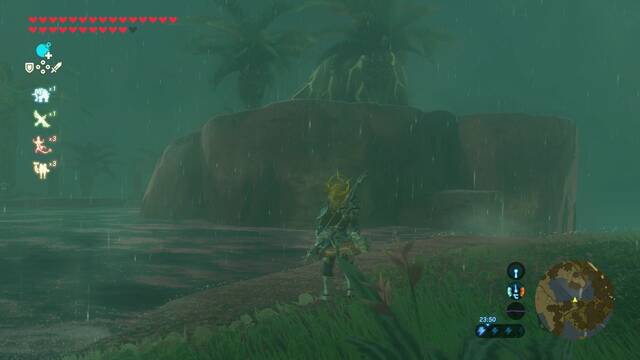 Zelda Breath of the Wild Santuario de Antuaka - Extraa roca