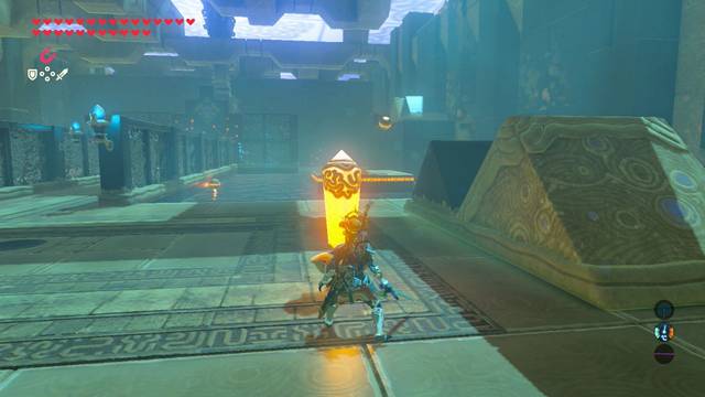 Zelda Breath of the Wild Santuario de Soddash - Golpear el cristal