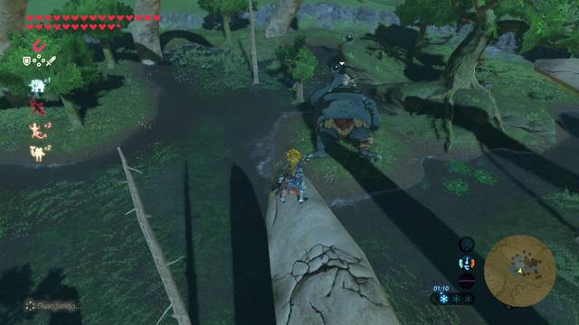 Zelda Breath of the Wild Santuario de Adjiva - Hinox