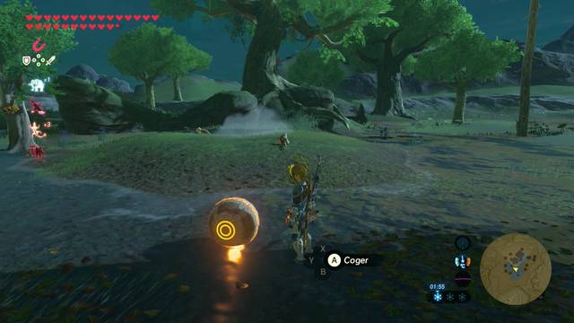 Zelda Breath of the Wild Santuario de Adjiva - Esfera