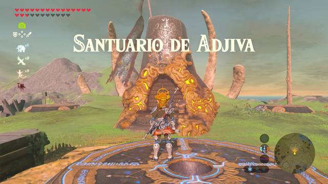 Zelda Breath of the Wild Santuario de Adjiva