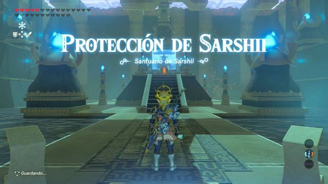 Zelda Breath of the Wild Santuario de Sarshii
