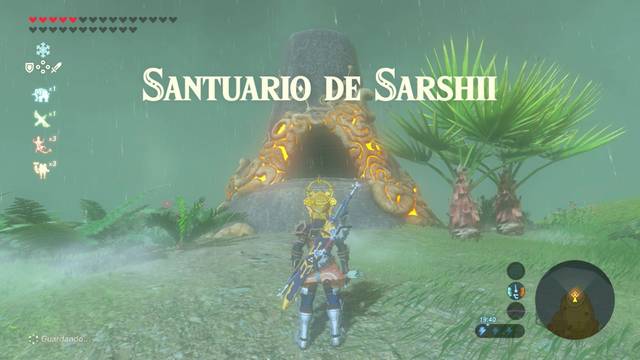 Zelda Breath of the Wild Santuario de Sarshii