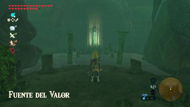 Zelda Breath of the Wild Santuario de Iffush - Fuente del valor