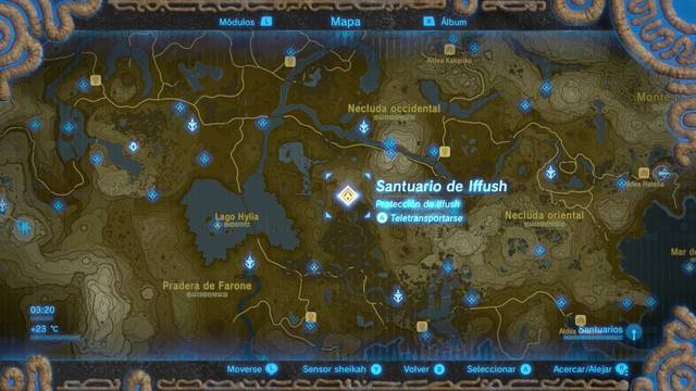 Zelda Breath of the Wild Santuario de Iffush