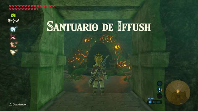Zelda Breath of the Wild Santuario de Iffush