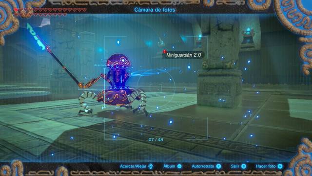 Zelda Breath of the Wild Santuario de Tayanke - Miniguardin