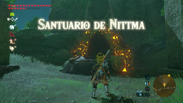 Zelda Breath of the Wild Santuario de Nittma