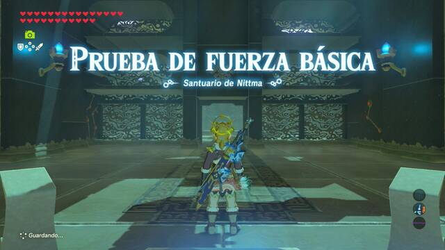Zelda Breath of the Wild Santuario de Nittma