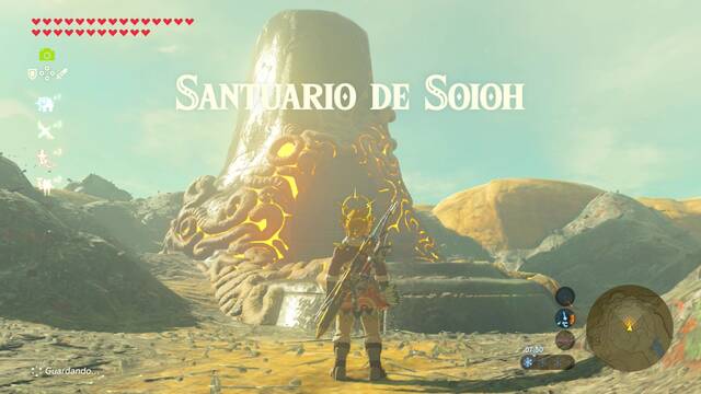 Zelda Breath of the Wild Santuario de Soioh