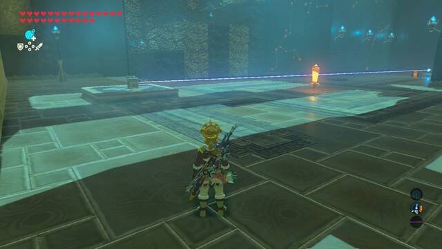 Zelda Breath of the Wild Santuario de Soioh - Dejar el láser en la plataforma