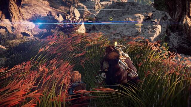 Horizon: Zero Dawn Lecciones de la naturaleza - Ocúltate entre las plantas