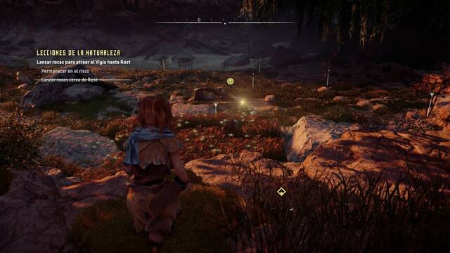 Horizon: Zero Dawn Lecciones de la naturaleza - Cazar un vigía