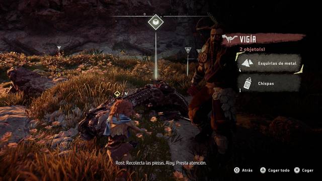 Horizon: Zero Dawn Lecciones de la naturaleza - Revisar las máquinas