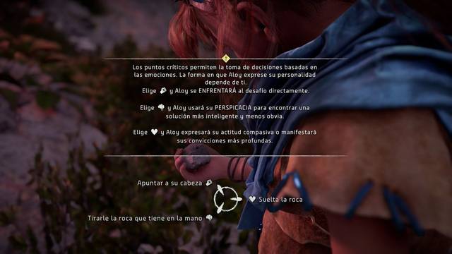 Horizon: Zero Dawn Lecciones de la naturaleza - Decisiones