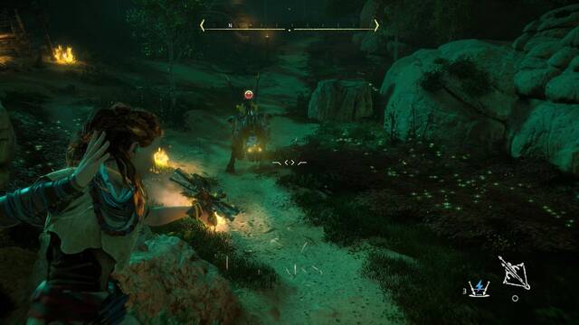 Horizon: Zero Dawn La punta de la lanza - Crear la trampa