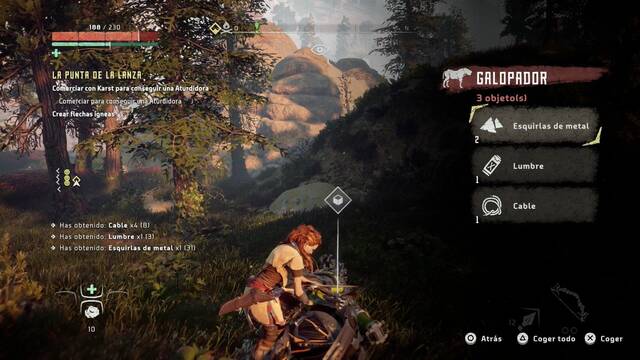 Horizon: Zero Dawn La punta de la lanza - Lumbre