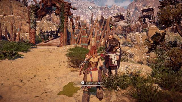Horizon: Zero Dawn Corazón de madre - Hablar con Rost
