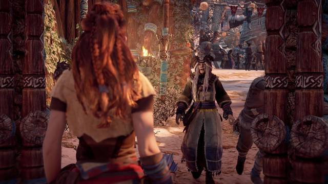 Horizon: Zero Dawn Corazón de madre - Entrar en el poblado