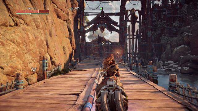 Horizon: Zero Dawn Buscadora a las puertas - Ir a la puerta indicada