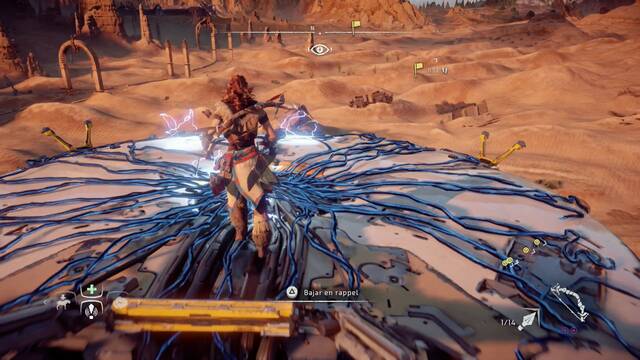 Horizon: Zero Dawn Cuellilargos - Sabotear