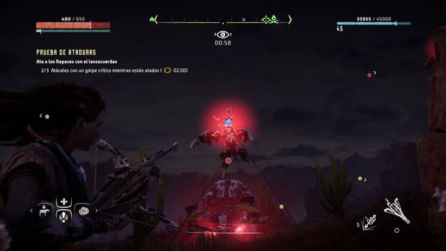 Horizon: Zero Dawn Terrenos de Caza Gran Carrera - Prueba de ataduras