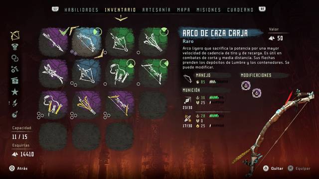 Horizon: Zero Dawn Armas - Arco