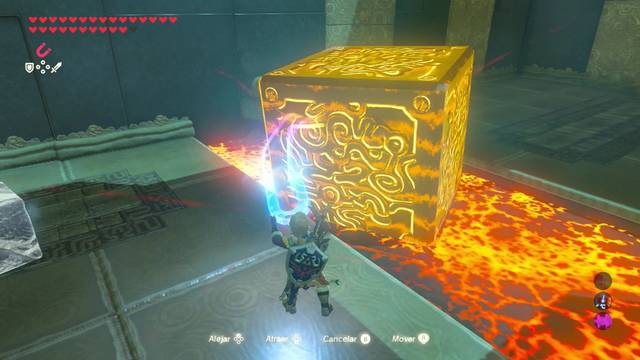Zelda Breath of the Wild Santuario de Utak - Bloque